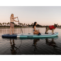 Hot  Water Sports Outdoor Board Transaparent  Stand UP Paddle Board Inflatable SUP Paddle Board Pump With EVA Pad